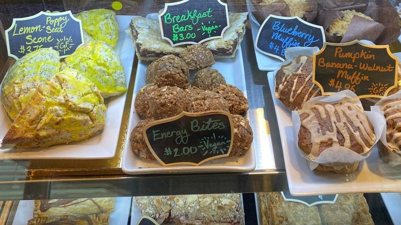 Assortment of pastries at Lil Coffea