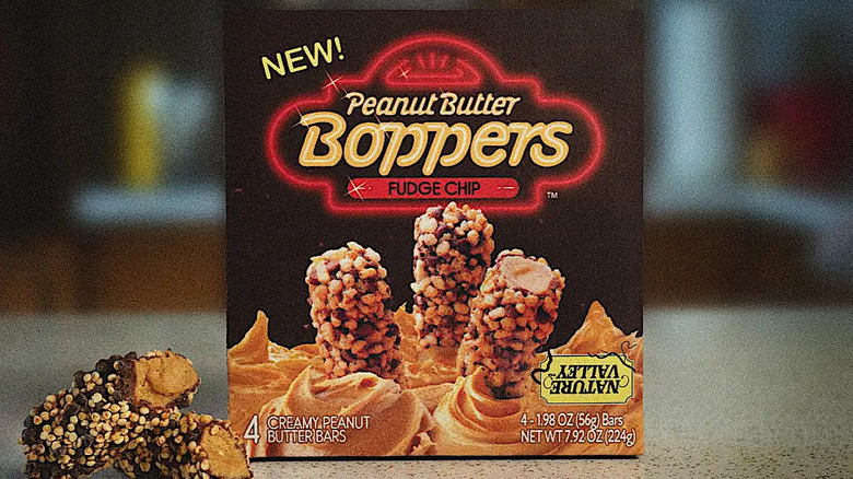 A package of Peanut Butter Boppers