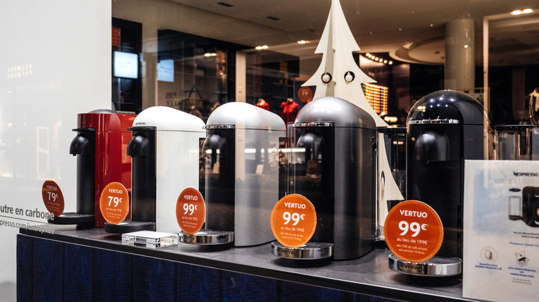 nespresso products in store