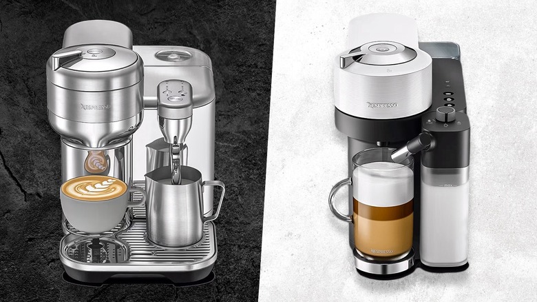 two Nespresso models compared