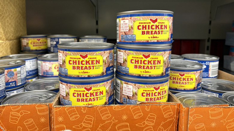 Lidl premium chunk chicken breast cans