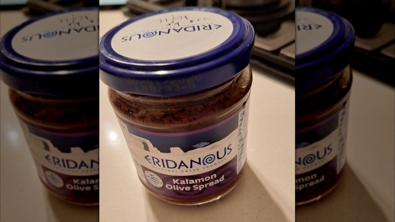 Lidl jar of olive tapenade