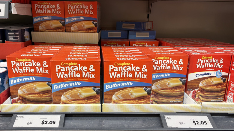 Lidl pancake and waffle mix