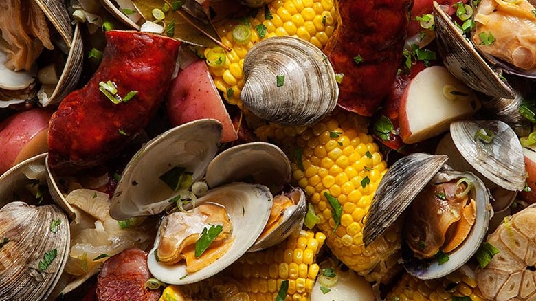 new england clam boil