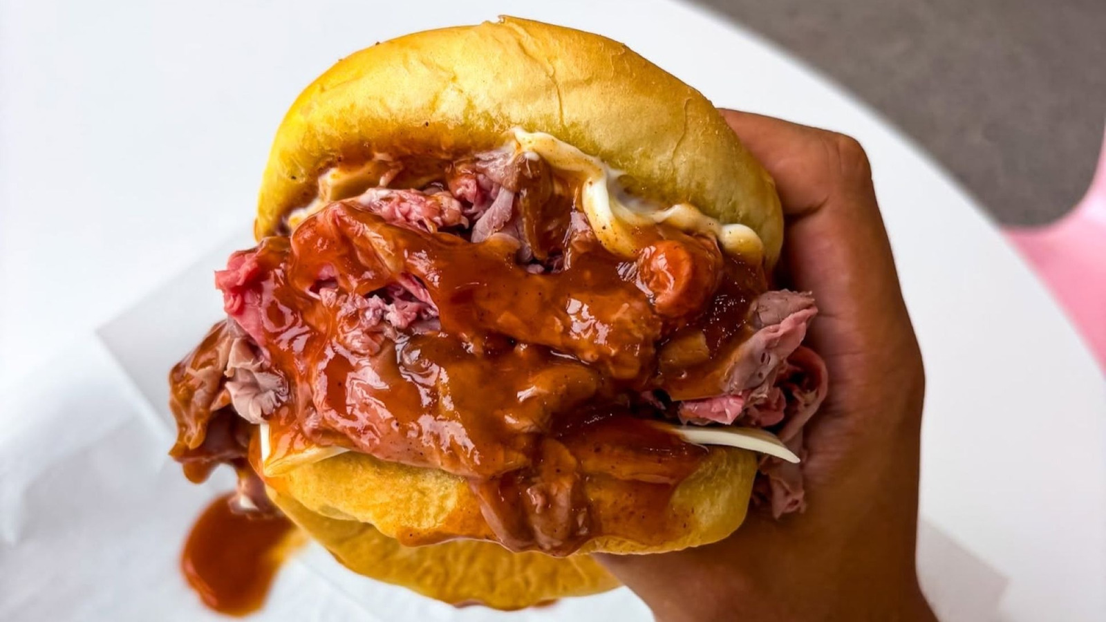 The Saucy Flavor Boost That Makes New England's Roast Beef Sandwich A Must-Try