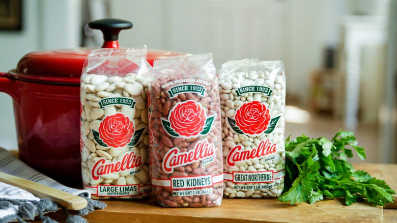 bags of Camellia Beans