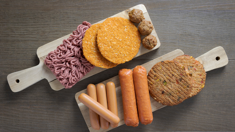 Plant-based vegetarian meat products