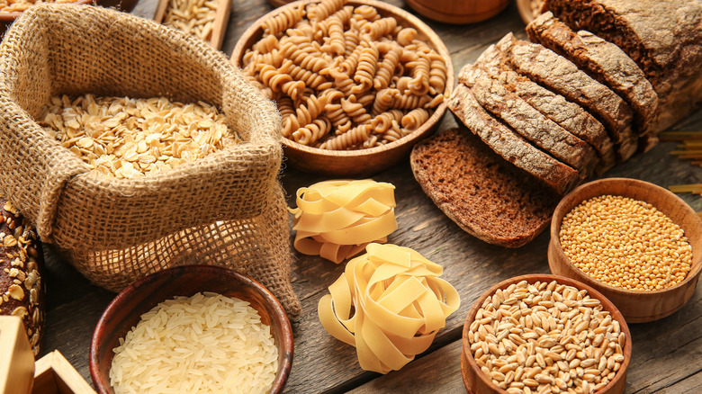 cereal, pasta and other grains