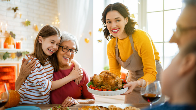 family holiday dinner