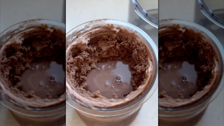 Ninja CREAMi with respun ice cream