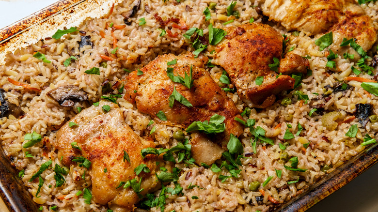 Chicken and rice