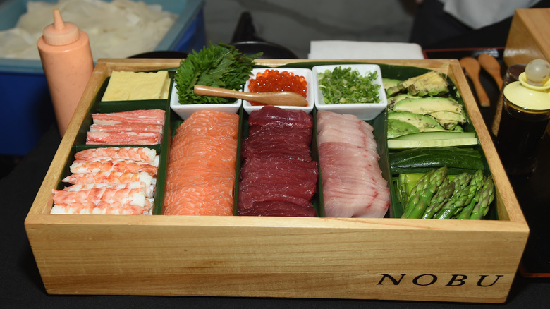 Nobu sushi bento box 
