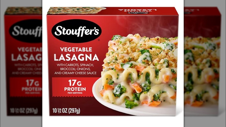 Stouffer's Vegetable Lasagna, Single-Serve Frozen Meal