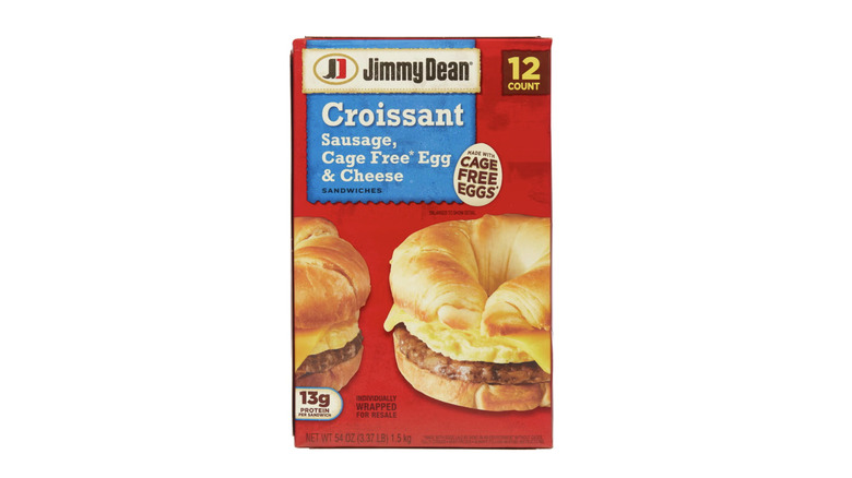 package of Jimmy Dean Croissants