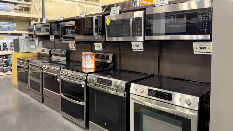 Home Depot oven appliances
