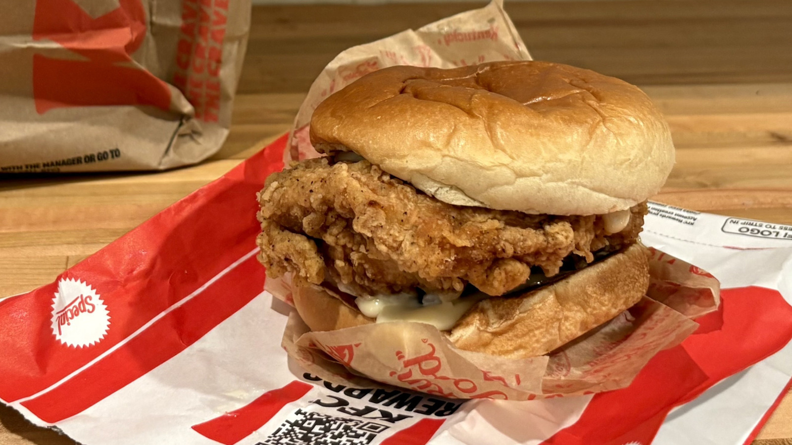 Not Mayo, Not Mustard: KFC's Chicken Sandwich Gets More Savory When You Request This On The Side