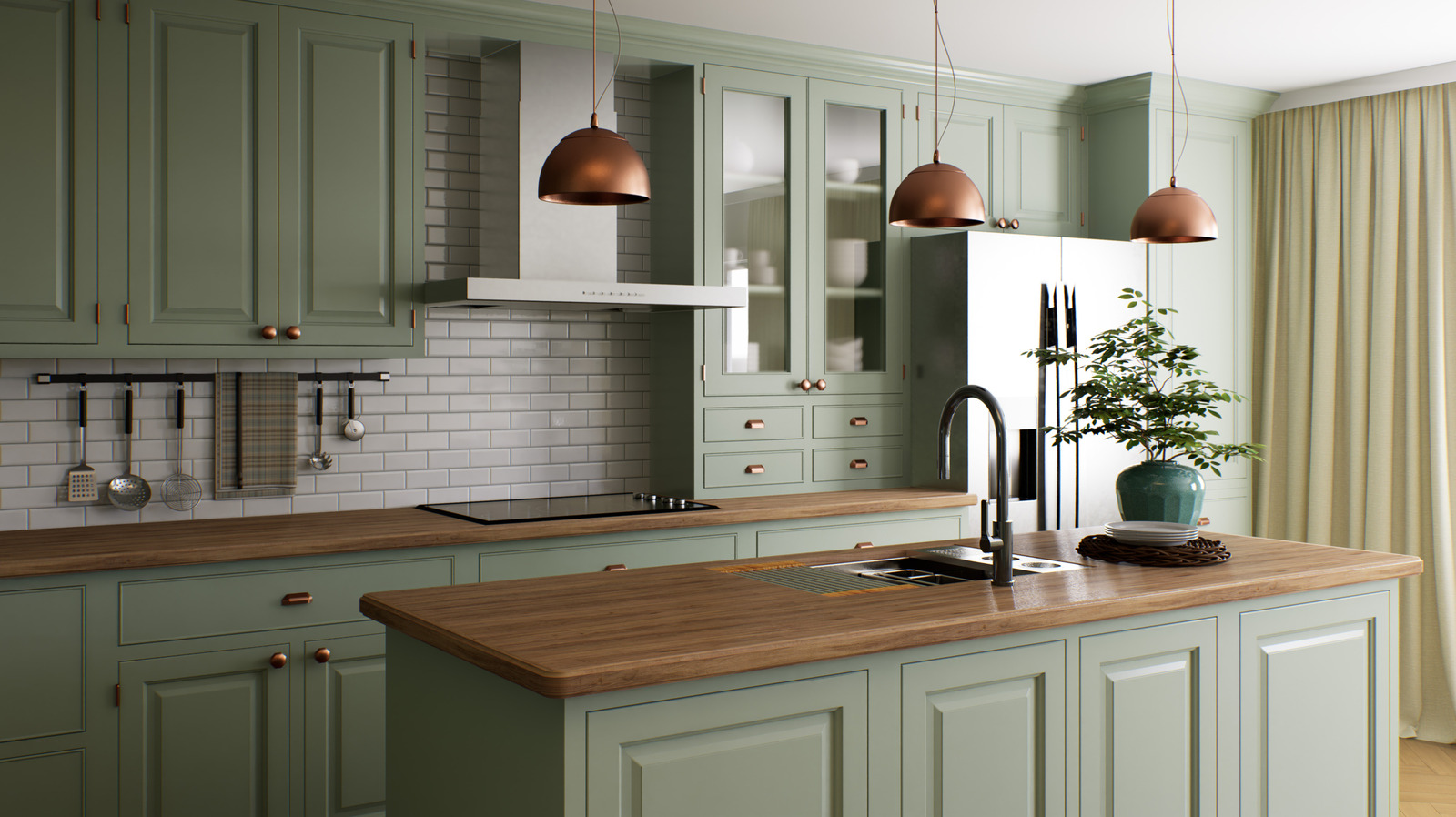 Not Paint: There's A Better Way To Give Kitchen Cabinets A Brand-New Look