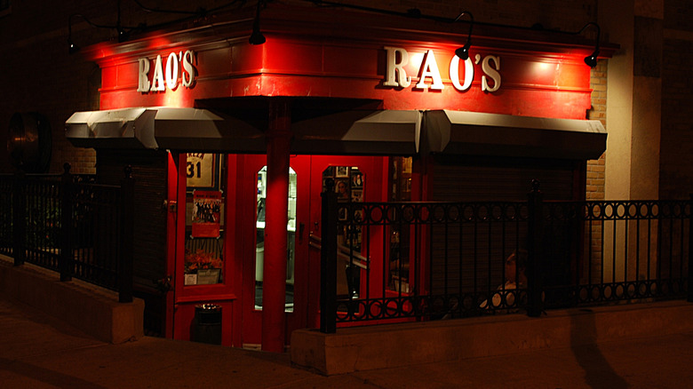 Rao's restaurant in East Harlem