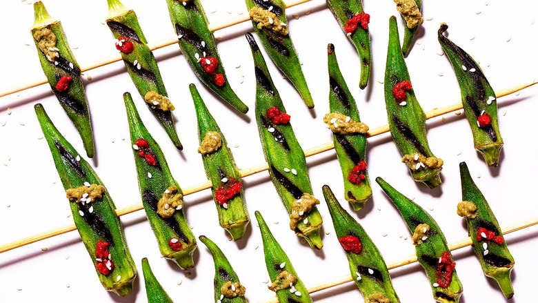 Okra Yakitori