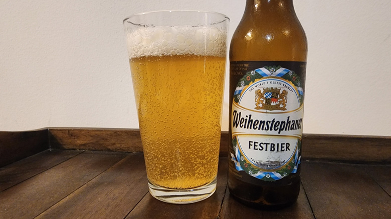 Weihenstephaner Festbier bottle
