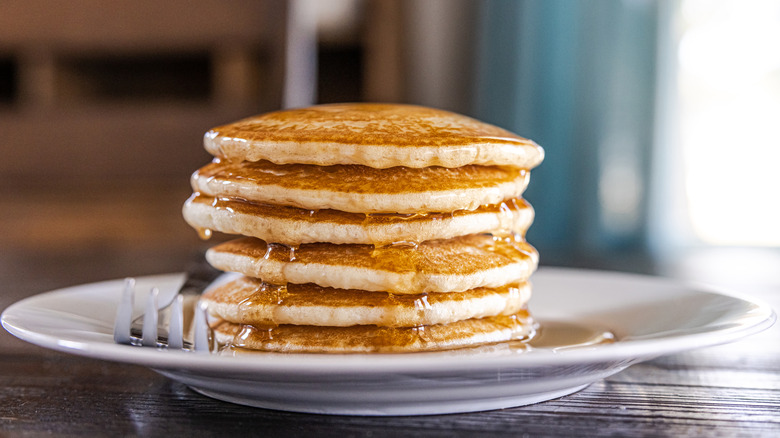 stack of pancakes