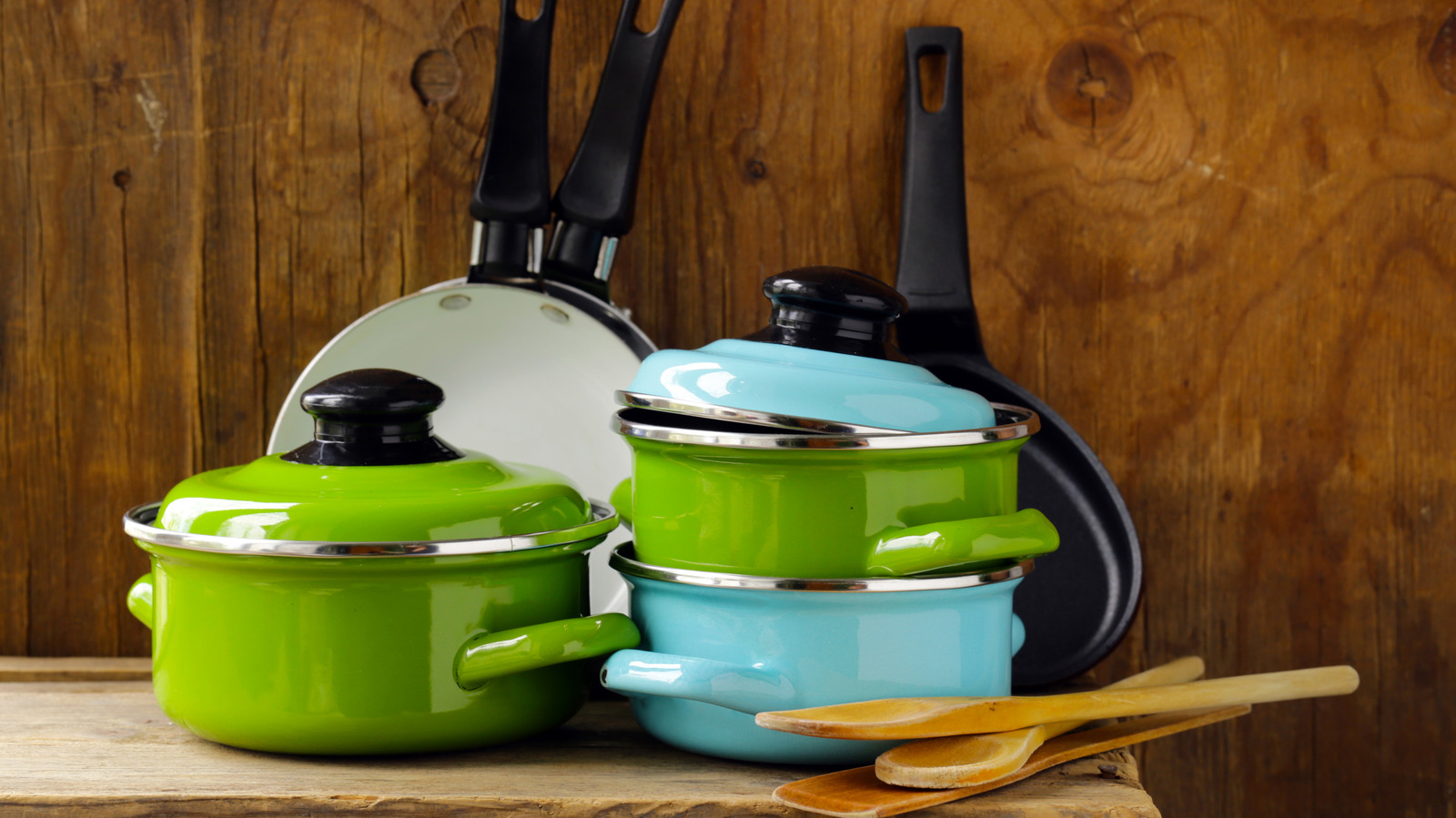 Transform Old Pot Lids Into Clever Countertop Storage With This Easy Trick - Tasting Table