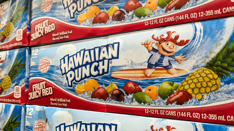 multipack of Hawaiian punch drink