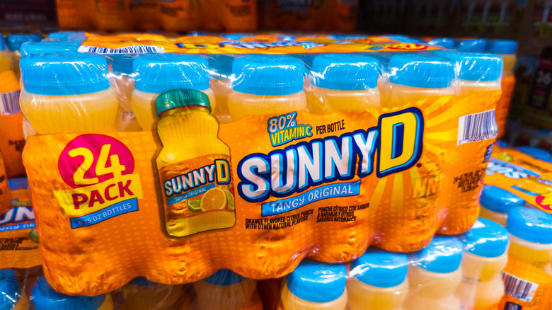 A case of 24 bottle of Sunny D