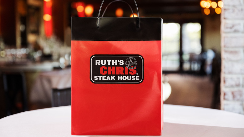 ruth's chris steak house bag