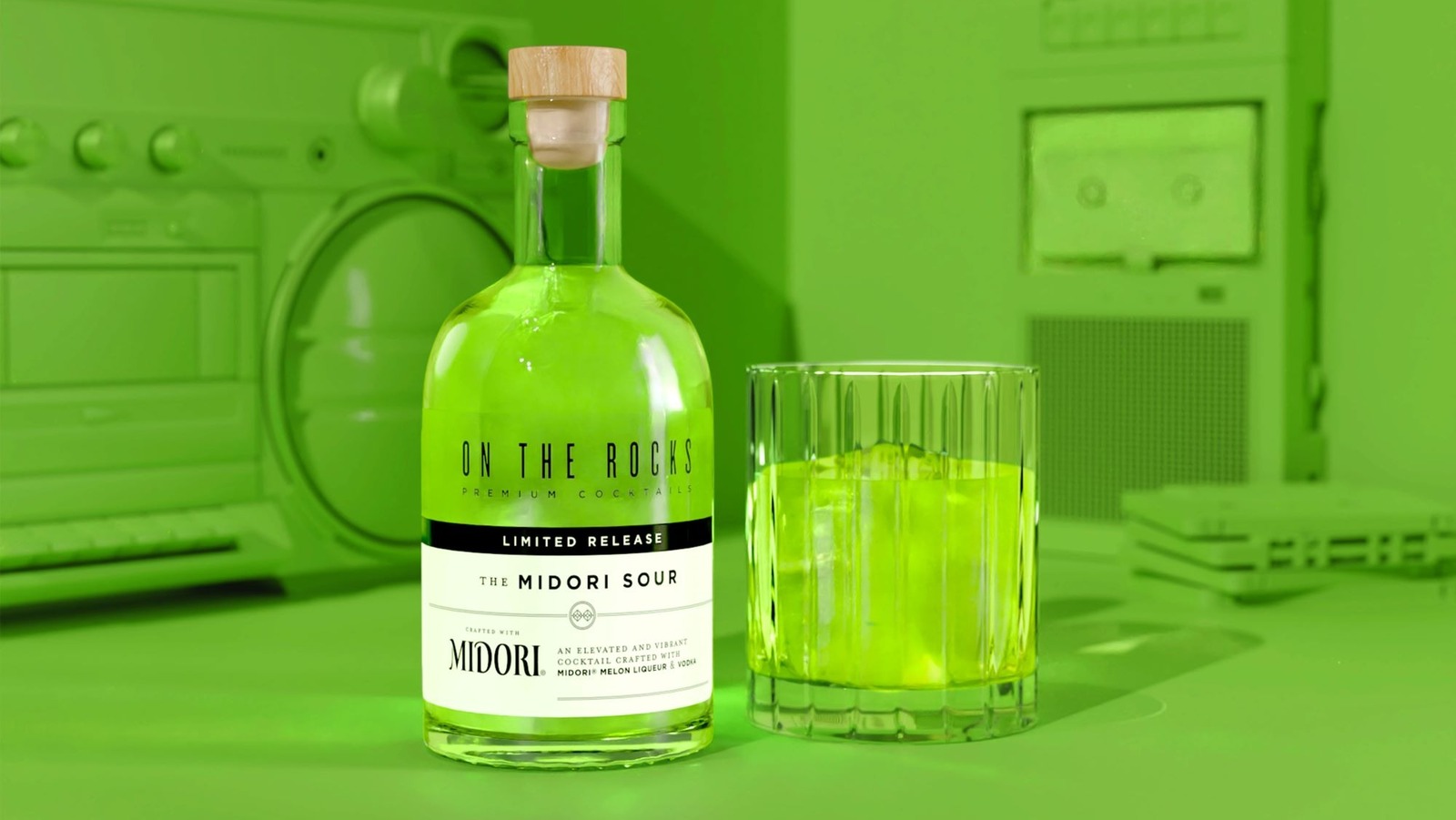 On The Rocks To Debut Ready-To-Drink Midori Sour Cocktail