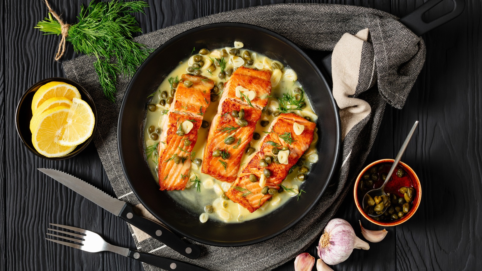 Once You Make Piccata-Style Salmon, You'll Never Make The Fish Another Way - Tasting Table