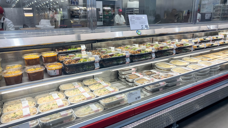prepared food section at the deli in Costco