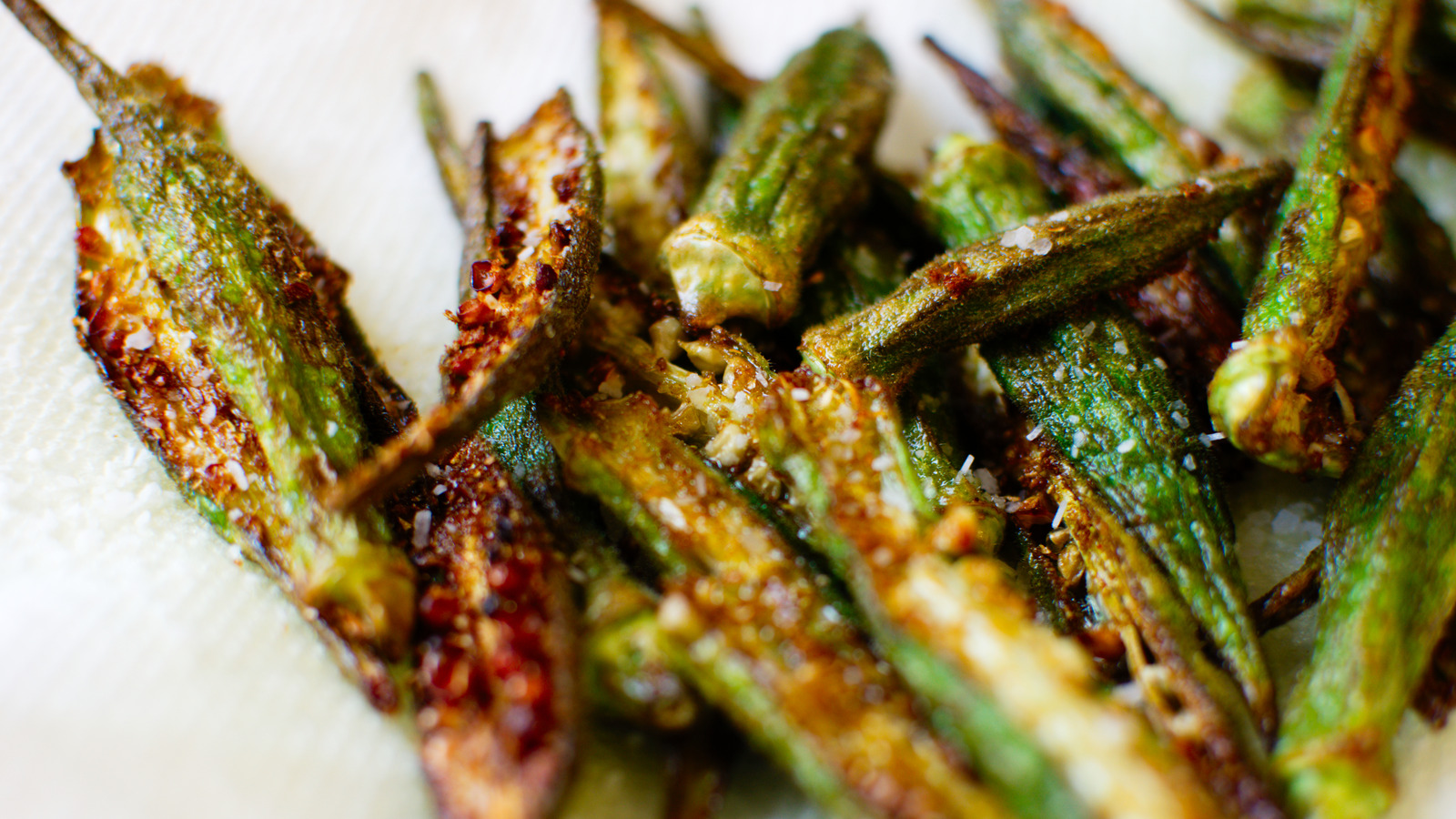 One Extra Step Adds Maximum Crunch To Your Air Fryer Breaded Okra