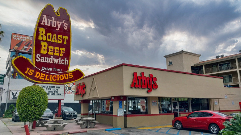 A now-closed Arby's in Hollywood