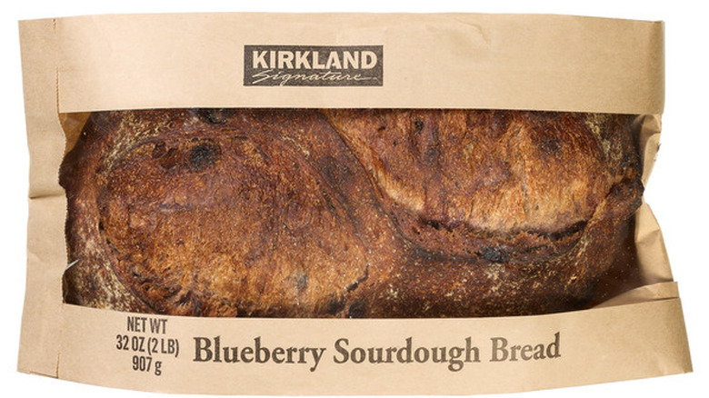 Costco Kirkland Blueberry Sourdough Bread