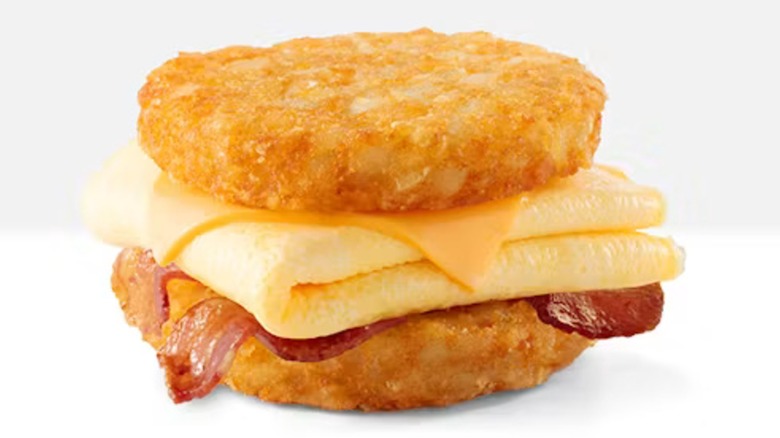 Bojangles' Carolina Crunch breakfast sandwich