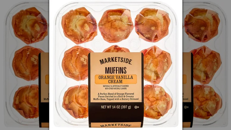 A box of Orange Vanilla Cream muffins