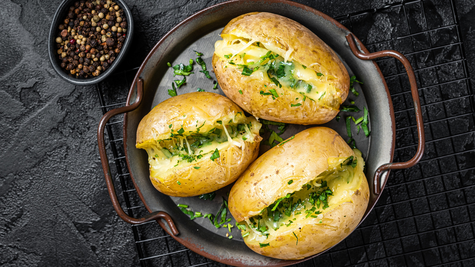 One Simple Ingredient Gives Baked Potatoes The Best Texture