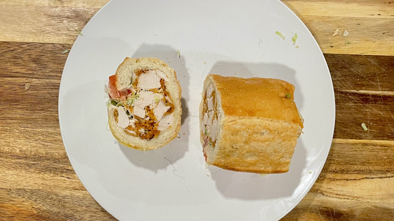 Chicken tender sub from Publix