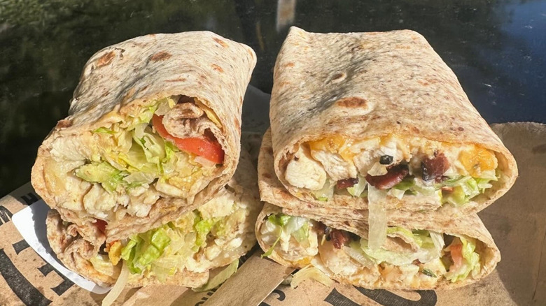 Wrap sandwiches from Potbelly Sandwich Works.