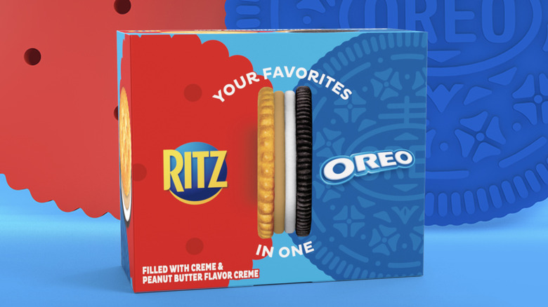Ritz x Oreo snack