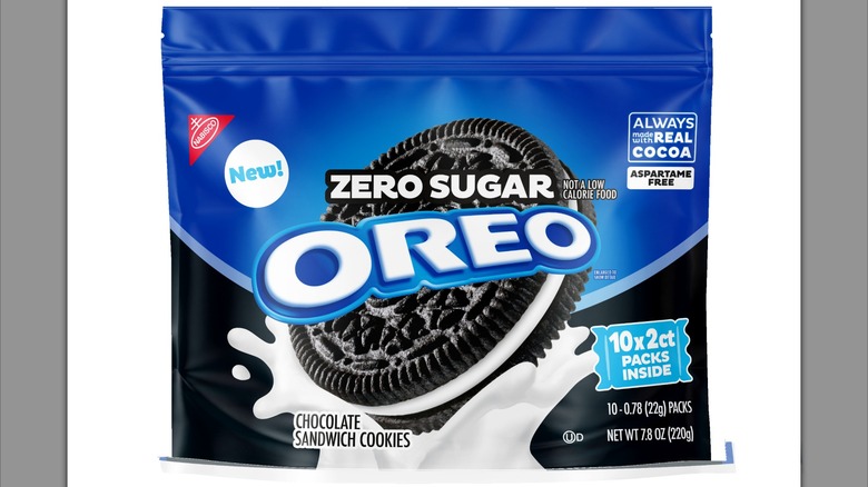 Oreo Zero Sugar package