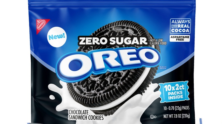 Oreo Zero Sugar package