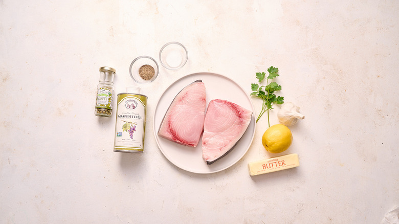 ingredients on a table