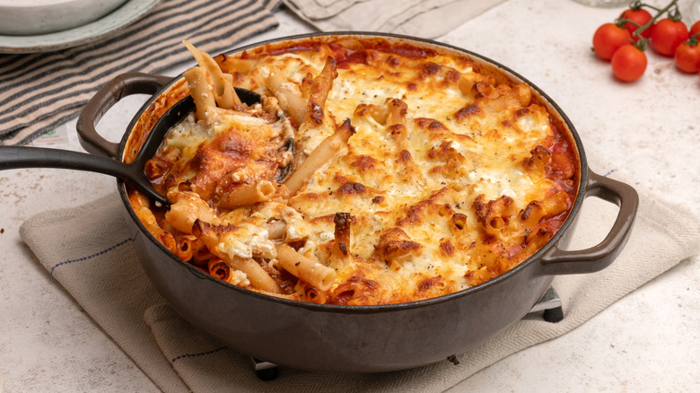 high-protein baked ziti