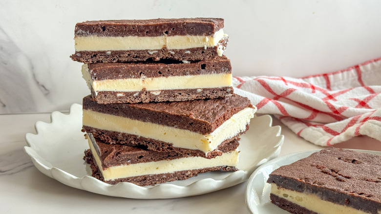 ice cream sandwiches stacked up