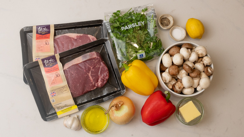 garlic butter steak kabob ingredients