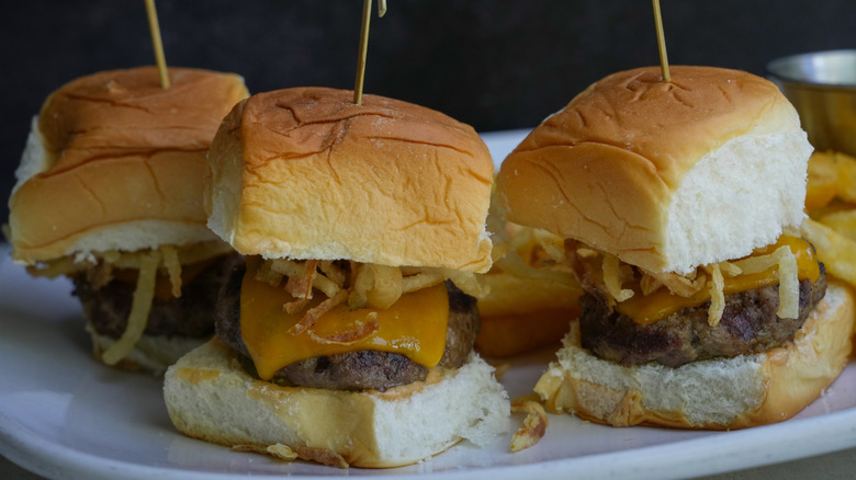 Cheeseburger sliders