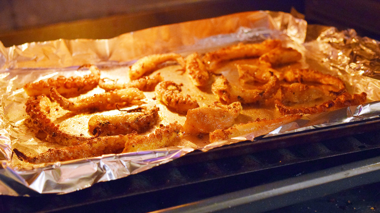 Broiled octopus