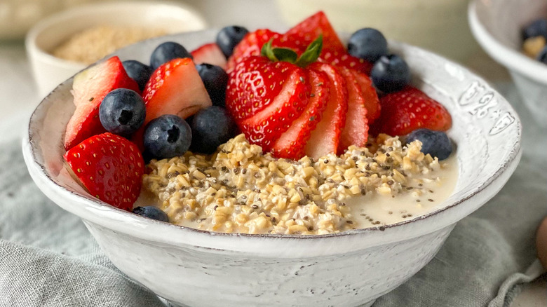 Overnight Steel Cut Oats Recipe